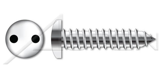 Steel Black Oxide Type "A" Round Washer Head Phillips® Drive Self-Tapping Sheet Metal Screw - Image 1