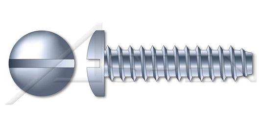 Steel Zinc Plated and Baked Locking Serrations Hex Slotted Indented Washer Head Self-Drilling Screw - Image 1