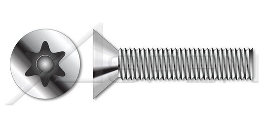 AISI 304 Stainless Steel (18-8) Locking Serrations Full Thread Flange Screw - Image 1