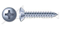Steel Black Oxide Type "A" Flat Phillips® Drive Self-Tapping Sheet Metal Screw
