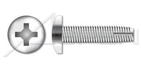 AISI 304 Stainless Steel (18-8) Type "1" Pan Phillips® Drive Thread Cutting Screw