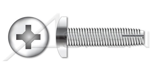 AISI 304 Stainless Steel (18-8) Type "1" Pan Phillips® Drive Thread Cutting Screw - Image 1