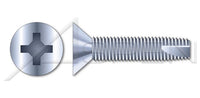 Steel Zinc Plated and Baked Type "23" Flat Head Phillips® Drive Thread Cutting Screw
