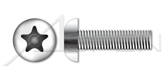 AISI 304 Stainless Steel (18-8) Driver Bit Flat Countersunk Undercut Head Tamper Resistant Hex Socket Pin Drive Security Machine Screw - Image 1