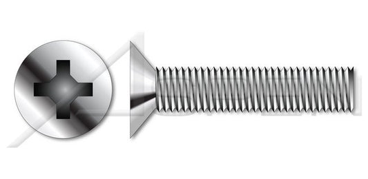 AISI 304 Stainless Steel (18-8) Oval Slot Drive Full Thread Machine Screw - Image 1