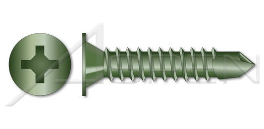 AISI 410 Stainless Steel Type "B" Pan Phillips® Drive Self-Tapping Sheet Metal Screw - Image 1