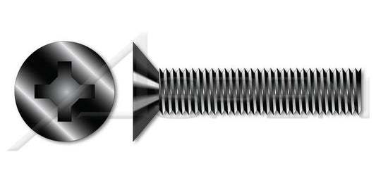 AISI 304 Stainless Steel (18-8) Round Slot Drive Full Thread Machine Screw - Image 1