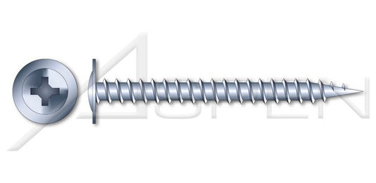 Steel Black Zinc and Baked Type "AB" Oval Phillips® Drive Self-Tapping Sheet Metal Screw - Image 1