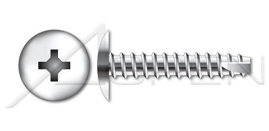 AISI 304 Stainless Steel (18-8) Type "25" Truss Phillips® Drive Thread Cutting Screw - Image 1
