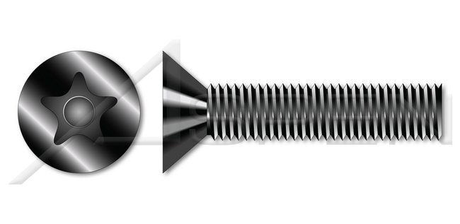 Steel Nickel Plated Pan Phillips® Drive Full Thread Machine Screw - Image 1