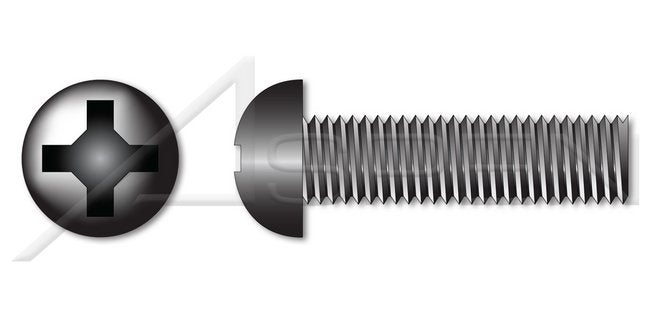 Steel Zinc Plated Flat Phillips®/Slot Combo Drive 82 Degree Countersink Full Thread Machine Screw - Image 1