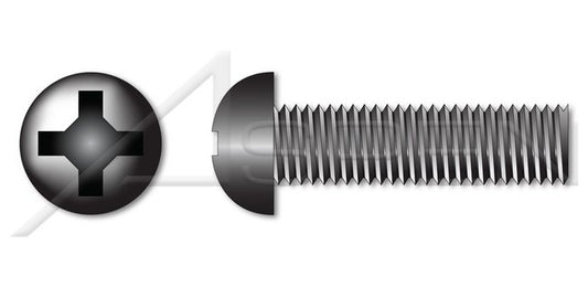 Steel Zinc Plated Flat Phillips®/Slot Combo Drive 82 Degree Countersink Full Thread Machine Screw - Image 1