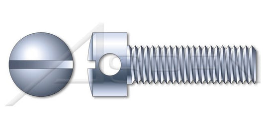 Steel Zinc Plated Slotted Drive Capstan Screw - Image 1