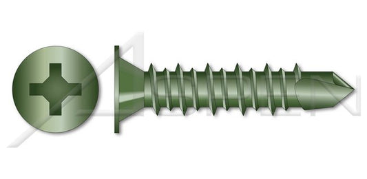 AISI 304 Stainless Steel (18-8) Type "B" Pan Slot Drive Self-Tapping Sheet Metal Screw - Image 1