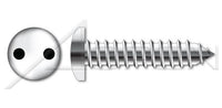 AISI 304 Stainless Steel (18-8) Type "B" Flat Phillips® Drive Self-Tapping Sheet Metal Screw