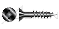 Flat Phillips® Drive Steel Black Oxide Wood Screw
