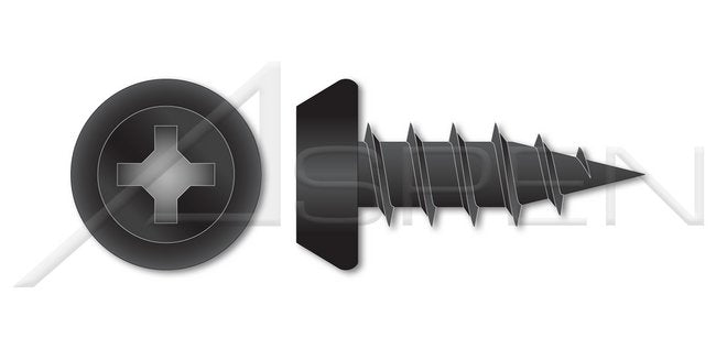 Steel Black Phosphate Sharp Point Pan Framing Phillips® Drive Fine Thread Drywall Screw - Image 1