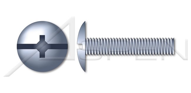 Steel Black Oxide Fillister Slot Drive Full Thread Machine Screw - Image 1