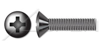 AISI 304 Stainless Steel (18-8) Pan Phillips® Drive Fine Thread Machine Screw