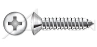Steel Zinc Plated Type "AB" Pan Head Phillips®/Slot Combo Drive Self-Tapping Sheet Metal Screw