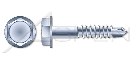 A2 Stainless Steel Flat Countersunk Head Tamper-Resistant Hex Socket Pin Drive Self-Tapping Sheet Metal Screw - Image 1