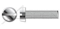 Steel Black Zinc Truss Slot Drive Full Thread Machine Screw