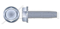 Locking Serrations Steel Zinc Plated Type "F" Hex Indented Washer Head Thread Cutting Screw