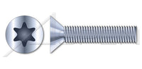 AISI 304 Stainless Steel (18-8) Flat Head 6 Lobe Torx(r) Drive Machine Screw