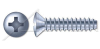 Steel Zinc Plated and Baked Serrated Pan Phillips® Drive Self-Drilling Screw