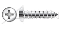 7/16 Inch (in) A/F Steel Zinc Plated Type "A" Hex Indented Washer Head Self-Tapping Sheet Metal Screw
