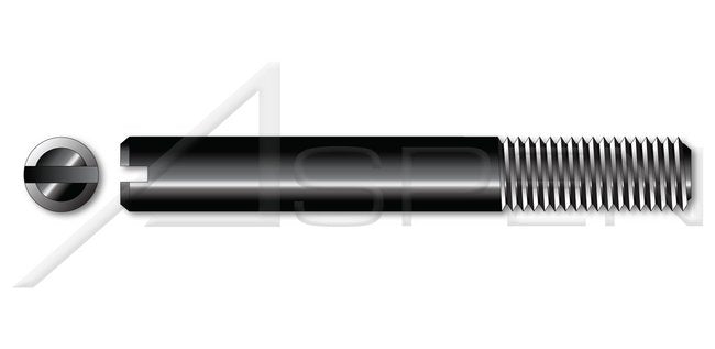 Steel Plain Slotted Drive Part Thread Set Screw - Image 1