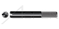 Steel Plain Slotted Drive Part Thread Set Screw