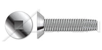 300 Series Stainless Steel Type "F" Flat Undercut Square Drive Thread Cutting Screw