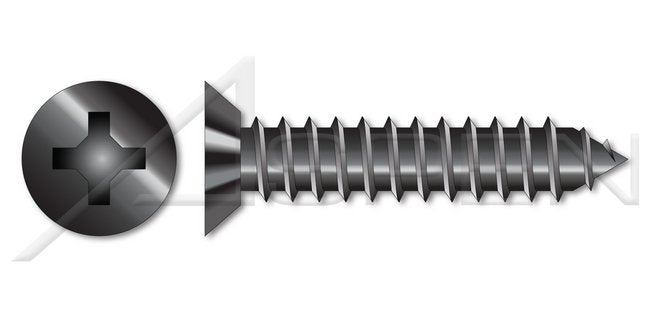 Steel Zinc Plated and Baked Flat Undercut Phillips® Drive Self-Drilling Screw - Image 1