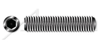 Alloy Steel Made in U.S.A. Oval Point UNC Coarse Thread Hex Socket Set Screw