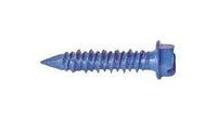 Heavy-Duty 1/4" x 3 1/4" Hex Head Concrete Screws - 100 Pack