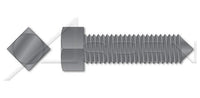Steel Square Head Cone Point Set Screw