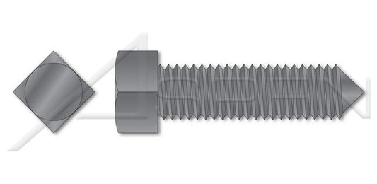 Steel Square Head Cone Point Set Screw - Image 1