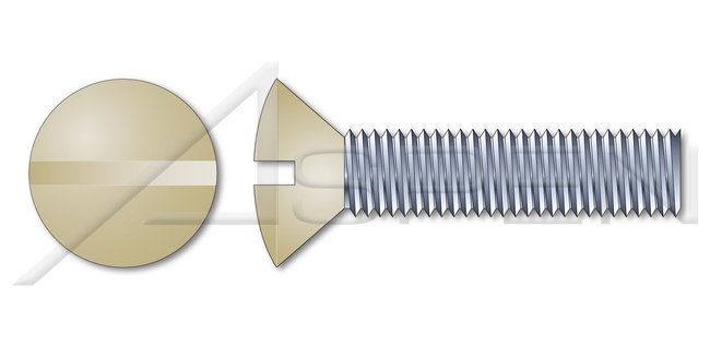 Steel Yellow Cadmium Plating Pan Phillips® Drive Fine Thread Machine Screw - Image 1