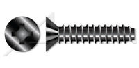 A4 Stainless Steel Flat Phillips® Drive Full Thread Self-Tapping Sheet Metal Screw