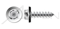 Steel Zinc Plated High Hex Indented Washer Head Made in U.S.A. Self-Drilling Screw