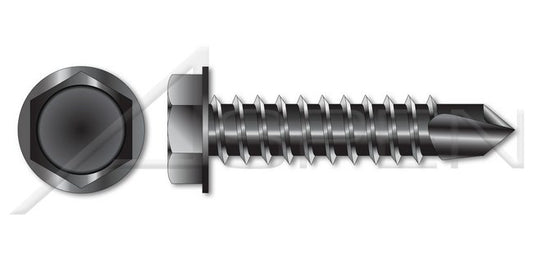 AISI 304 Stainless Steel (18-8) Type "B" Truss Slot Drive Self-Tapping Sheet Metal Screw - Image 1