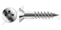 DIN 7997 Metric A2 Stainless Steel Flat Pozidriv® Alternative Drive Wood Screw