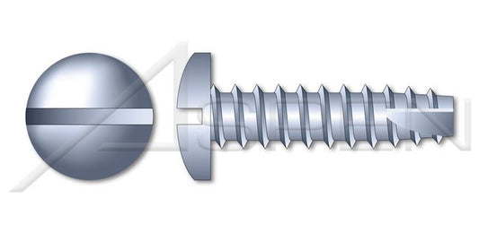 Steel Zinc Plated Type "25" Pan Slot Drive Thread Cutting Screw - Image 1