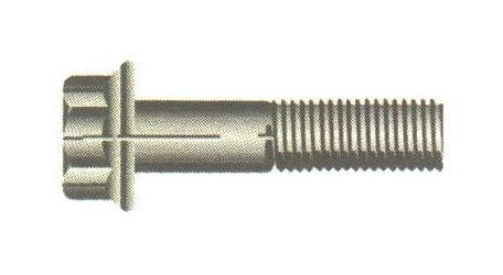 High-Strength 12 Point Flange Bolt - 170M PSI - 7/16-14 x 3 - Plain Finish - Image 1