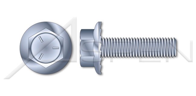 Aluminum Cheese Head Slot Drive Full Thread Metric Machine Screw - Image 1