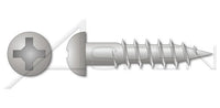 Round Phillips® Drive Aluminum Alloy 2024-T4 Wood Screw