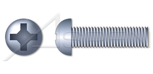 Steel Black Zinc Flat Undercut Phillips® Drive 82 Degree Countersink Full Thread Machine Screw - Image 1