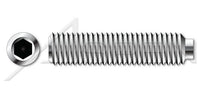 AISI 304 Stainless Steel (18-8) Half-Dog Point Full Thread Hex Socket Set Screw