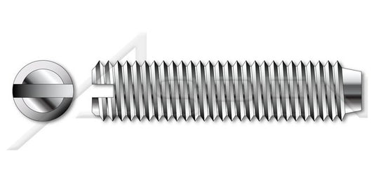 A2 Stainless Steel Cup Point Slotted Set Screw - Image 1